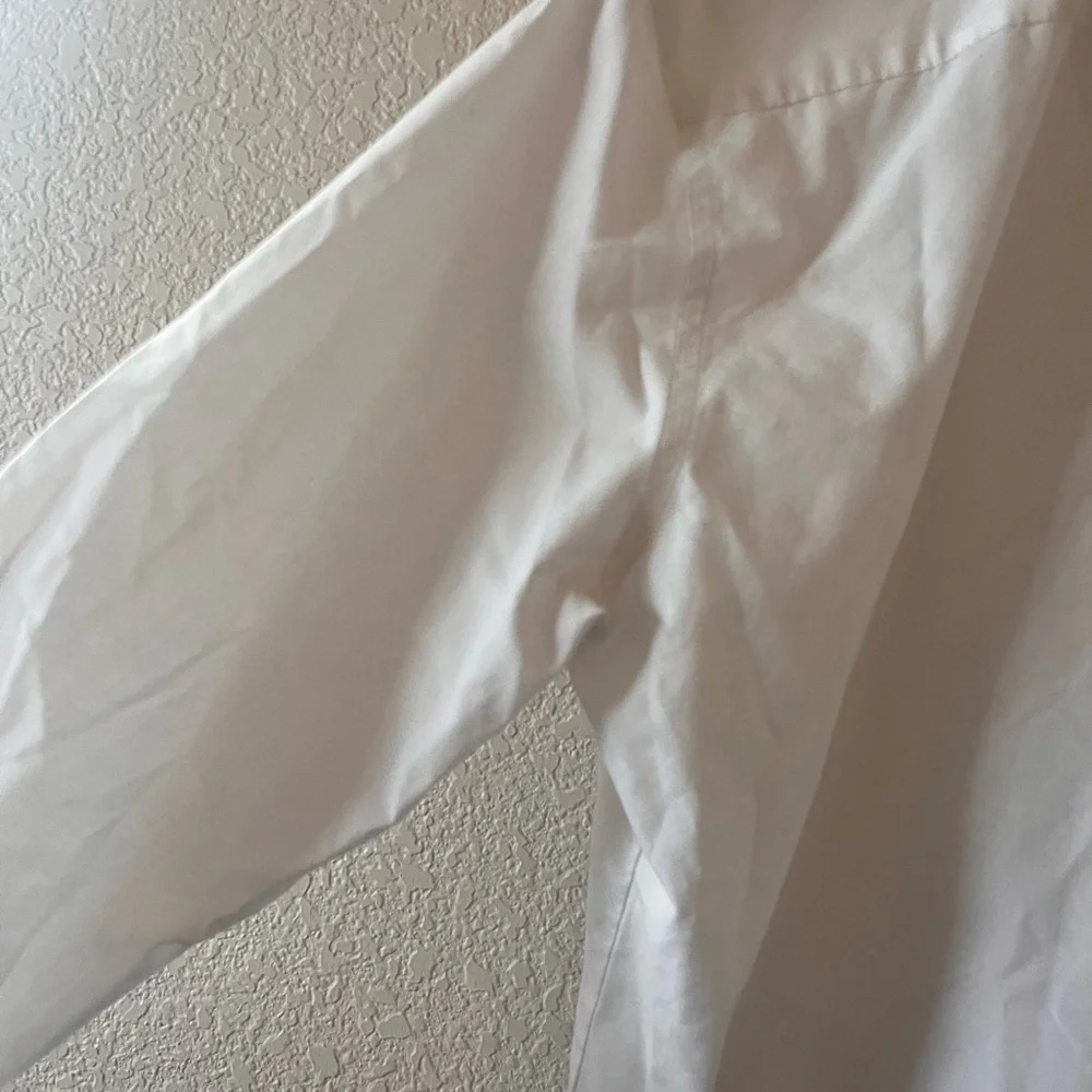 J.Ferrar White Collared Button Down - Slim Fit - Picture 7 of 8